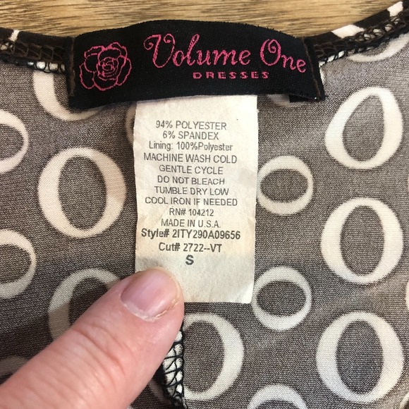 Vtg Womens Y2K Empire Waist Dress Size S Geometric Fairy Asymmetrical Party Glam - Picture 4 of 7